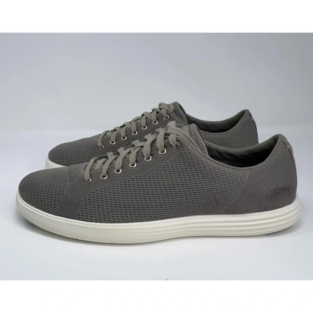 Cole Haan Grand OS Knit Sneakers Mens 10 Gray Casual Lightweight Comfort Walking